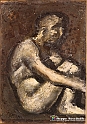 VBS_1136 - Mario Sironi - Nudo seduto